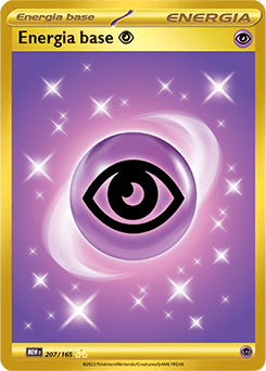 Energia base Psico 151 carta Pokémon italiana HR