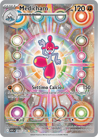 Medicham Ascesa Eroica carta Pokémon italiana IR