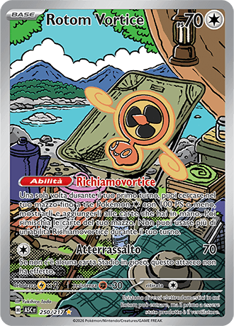 Rotom Vortice Ascesa Eroica carta Pokémon italiana IR