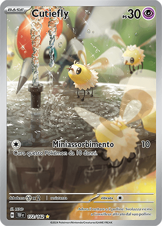 Cutiefly Cronoforze carta Pokémon italiana IR