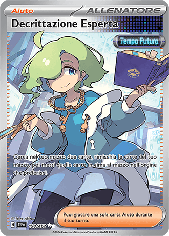 Decrittazione Esperta Cronoforze carta Pokémon italiana UR