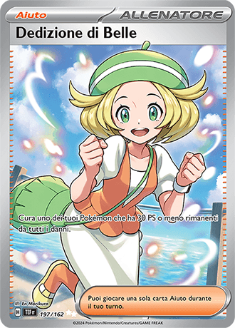 Dedizione di Belle Cronoforze carta Pokémon italiana UR