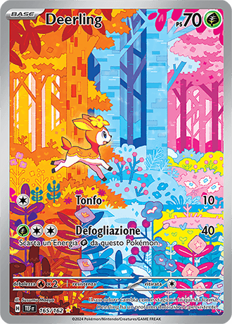 Deerling Cronoforze carta Pokémon italiana IR