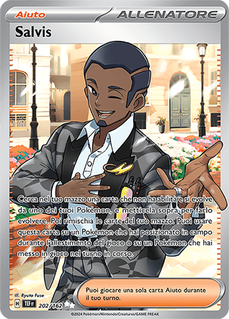 Salvis Cronoforze carta Pokémon italiana UR