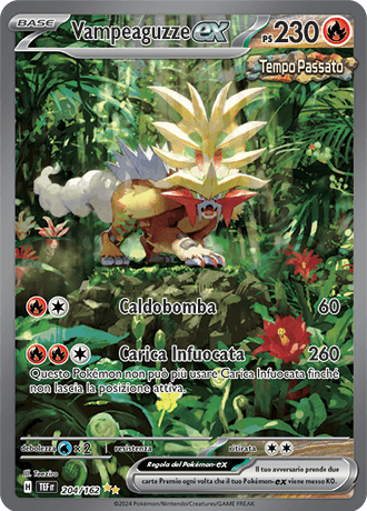 Vampeaguzze ex Cronoforze carta Pokémon italiana SIR