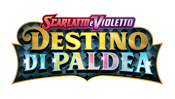 Destino di Paldea logo espansione carte Pokémon italiane