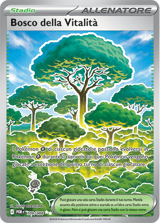 Bosco della Vitalità Equilibrio Perfetto carta Pokémon italiana UR