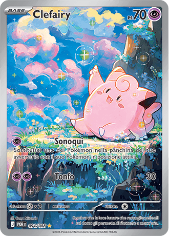 Clefairy Equilibrio Perfetto carta Pokémon italiana IR