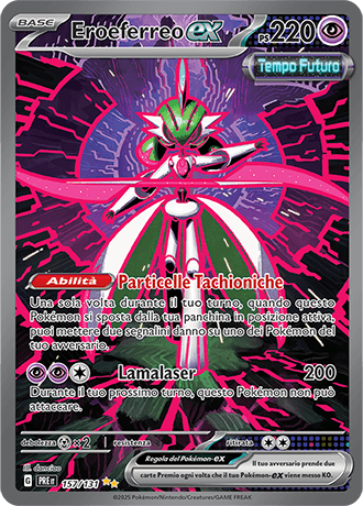 Eroeferreo ex Evoluzioni Prismatiche carta Pokémon italiana SIR