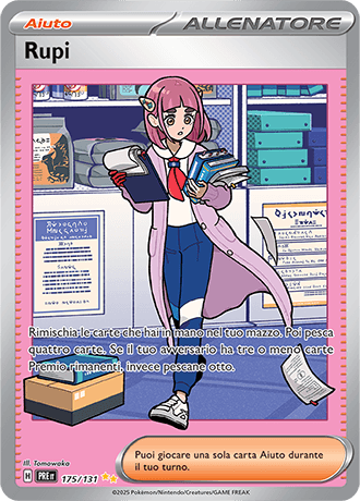 Rupi Evoluzioni Prismatiche carta Pokémon italiana SIR