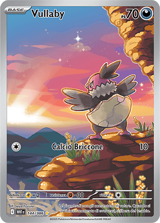 Vullaby Fuoco Bianco carta Pokémon italiana IR