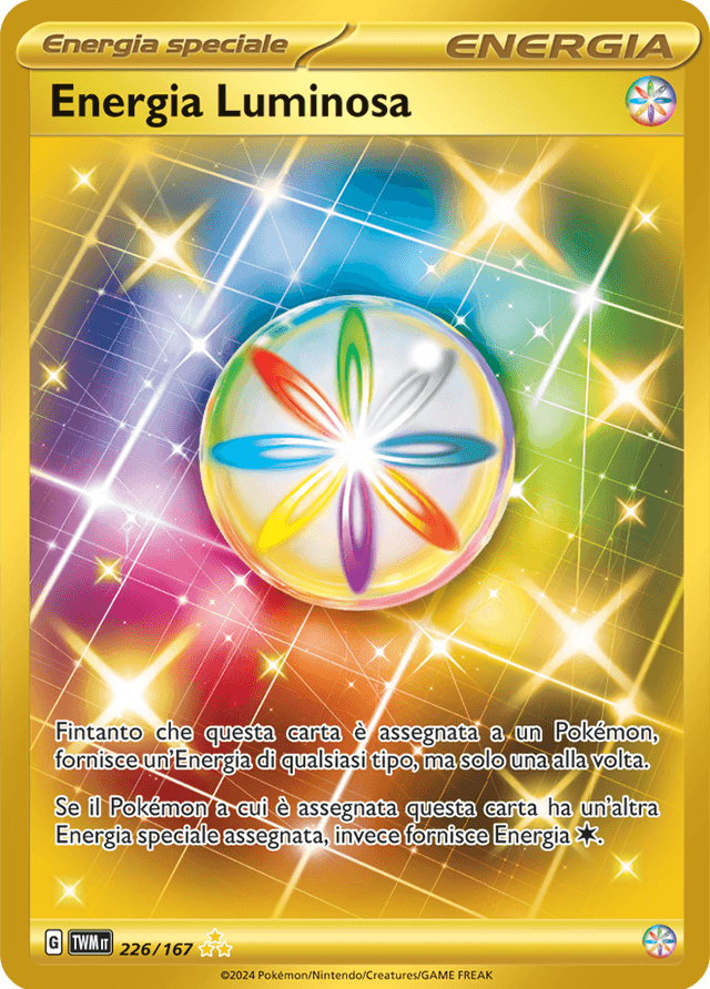 Energia Luminosa Crepuscolo Mascherato carta Pokémon italiana HR