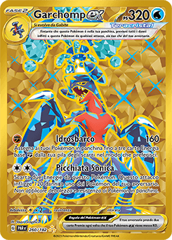 Garchomp ex Paradosso Temporale carta Pokémon italiana HR