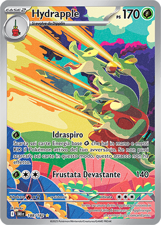 Hydrapple Rivali Predestinati carta Pokémon italiana IR