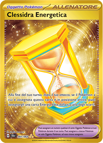 Clessidra Energetica Segreto Fiabesco carta Pokémon italiana HR