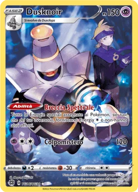 Dusknoir Astri Lucenti carta Pokémon italiana
