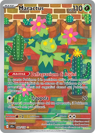 Maractus Avventure Insieme carta Pokémon italiana