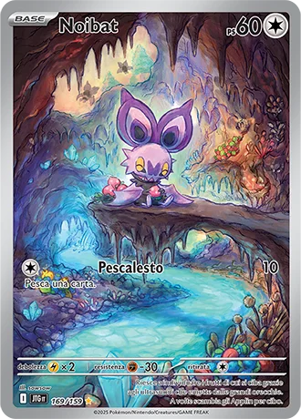 Noibat Avventure Insieme carta Pokémon italiana IR