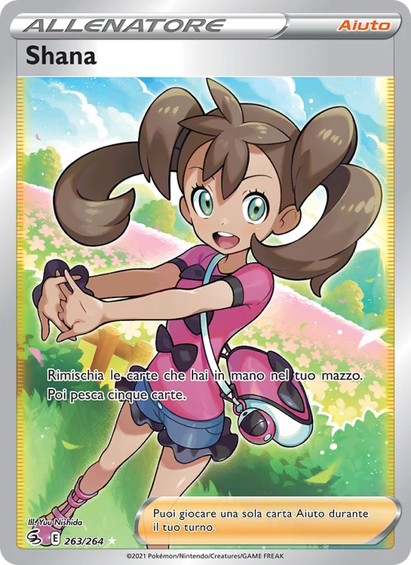 Shana Colpo Fusione carta Pokémon italiana UR