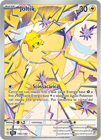 Joltik Corona Astrale carta Pokémon italiana