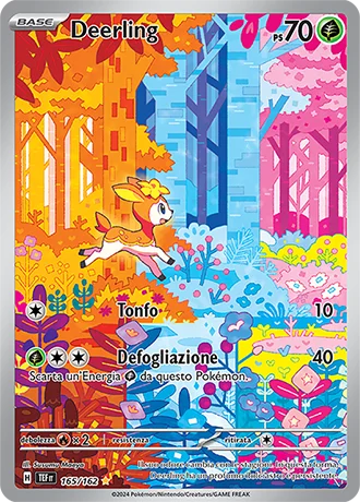 Deerling Cronoforze carta Pokémon italiana