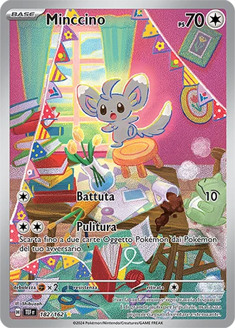 Minccino Cronoforze carta Pokémon italiana