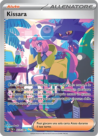 Kissara Destino di Paldea carta Pokémon italiana