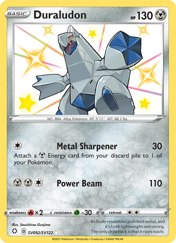 Duraludon Destino Splendente carta Pokémon italiana