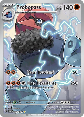 Probopass Equilibrio Perfetto carta Pokémon italiana