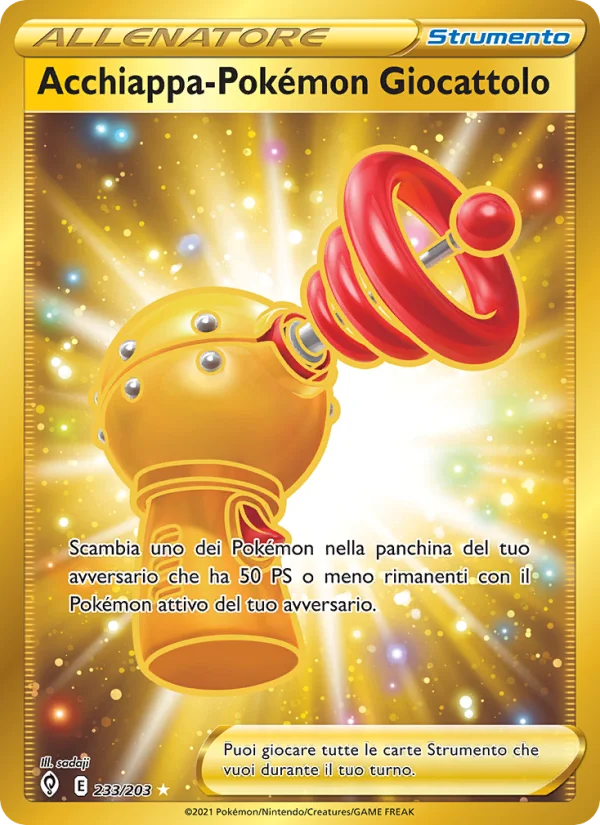 Acchiappa-Pokémon Giocattolo Evoluzioni Eteree carta Pokémon italiana HR