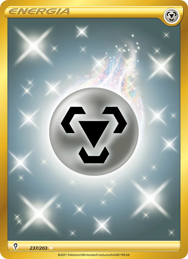 Energia Metallo Evoluzioni Eteree carta Pokémon italiana HR