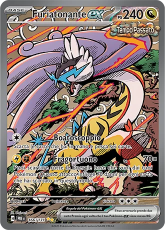 Furiatonante ex Evoluzioni Prismatiche carta Pokémon italiana SIR
