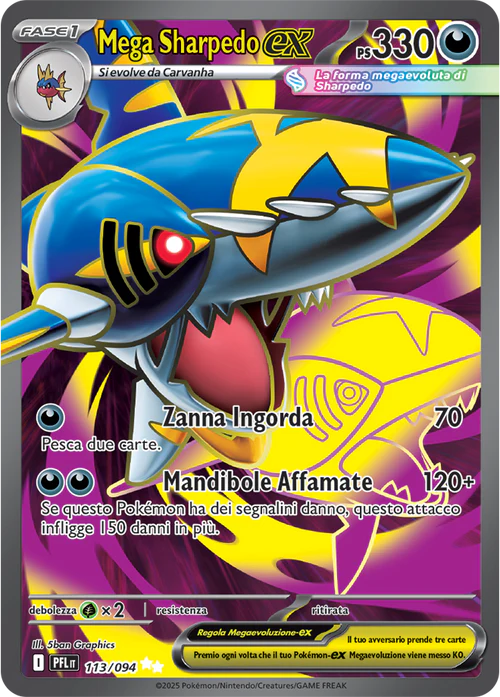 Mega Sharpedo ex