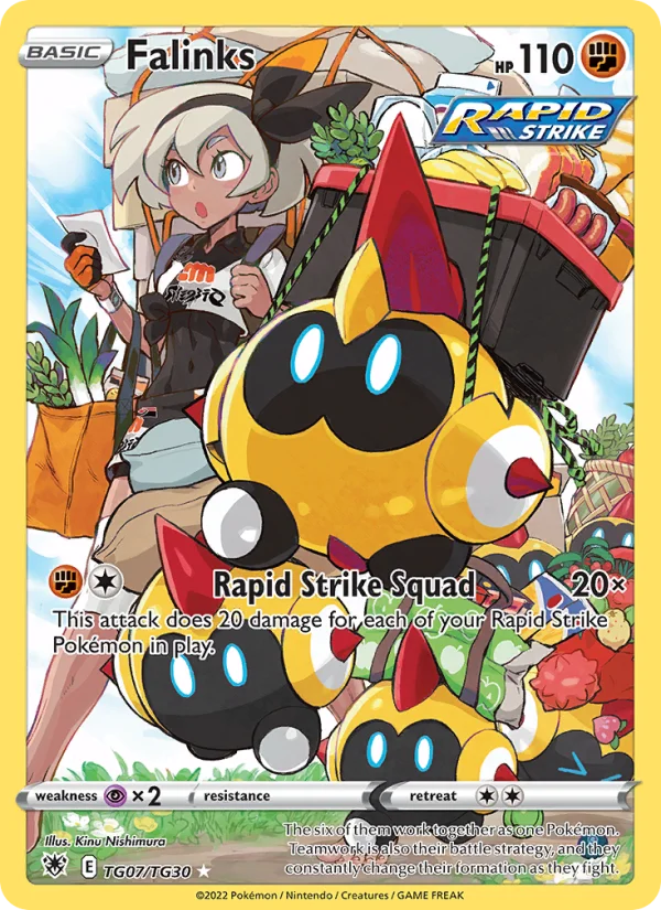 Falinks Lucentezza Siderale carta Pokémon italiana