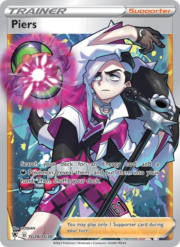 Ginepro Lucentezza Siderale carta Pokémon italiana TG