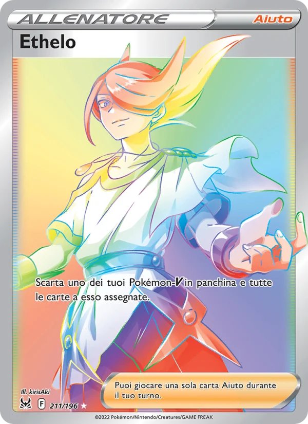 Ethelo Origine Perduta carta Pokémon italiana RR