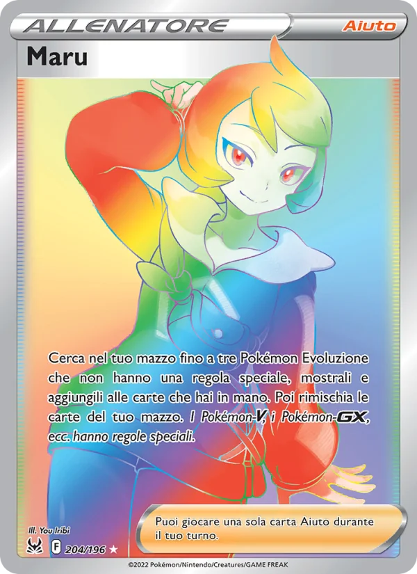 Maru Origine Perduta carta Pokémon italiana RR