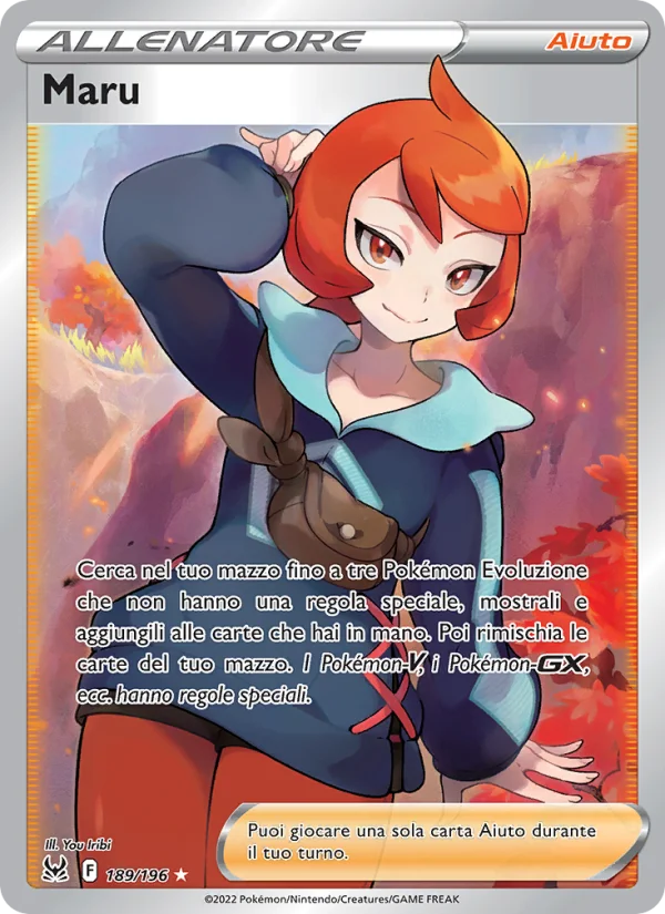 Maru Origine Perduta carta Pokémon italiana UR