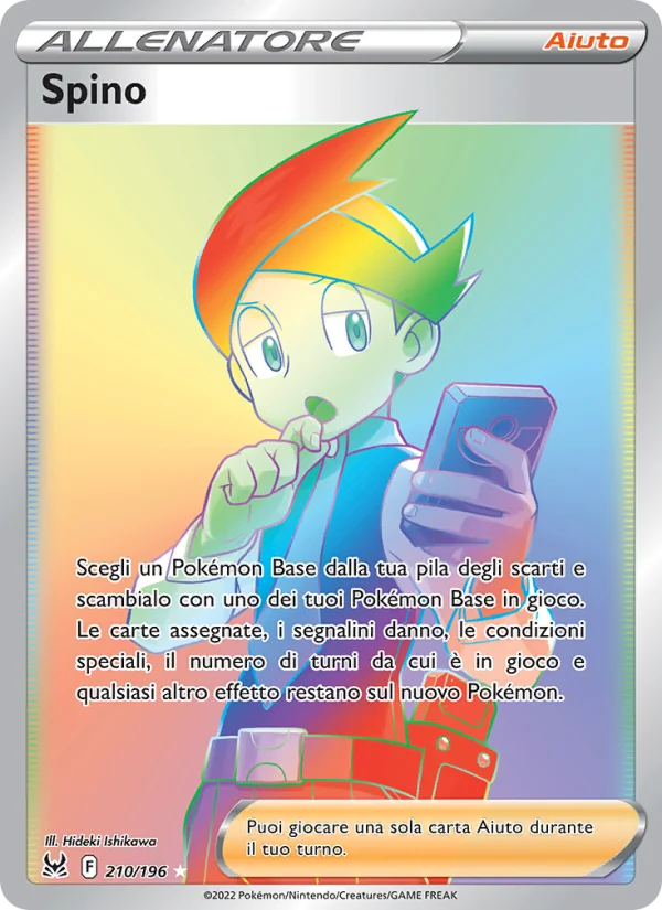 Spino Origine Perduta carta Pokémon italiana RR