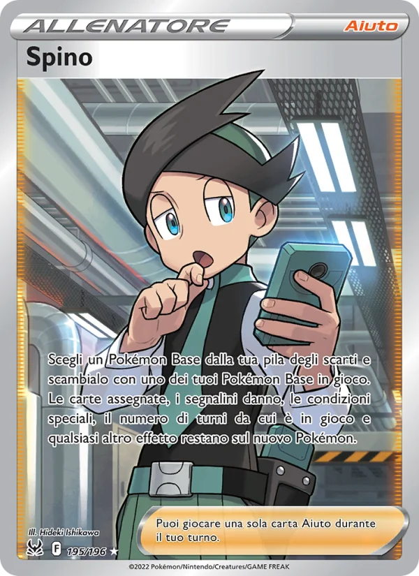 Spino Origine Perduta carta Pokémon italiana UR