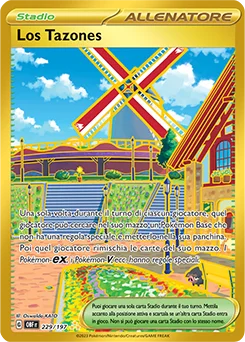 Los Tazones Ossidiana Infuocata carta Pokémon italiana HR