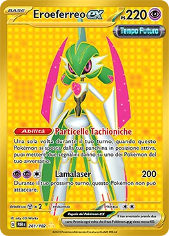 Eroeferreo ex Paradosso Temporale carta Pokémon italiana