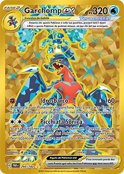 Garchomp ex Paradosso Temporale carta Pokémon italiana