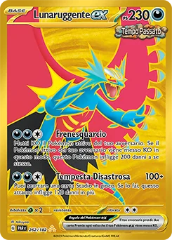 Lunaruggente ex Paradosso Temporale carta Pokémon italiana