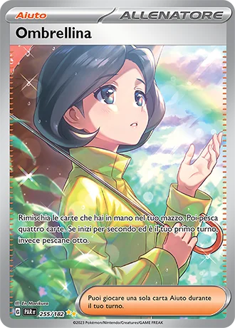 Ombrellina Paradosso Temporale carta Pokémon italiana SIR