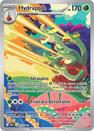 Hydrapple Rivali Predestinati carta Pokémon italiana