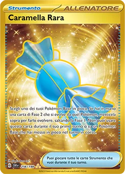 Caramella Rara Scarlatto e Violetto carta Pokémon italiana