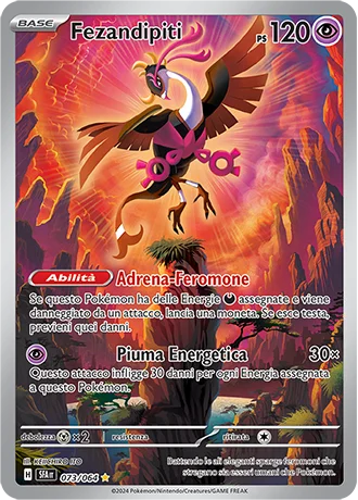 Fezandipiti Segreto Fiabesco carta Pokémon italiana