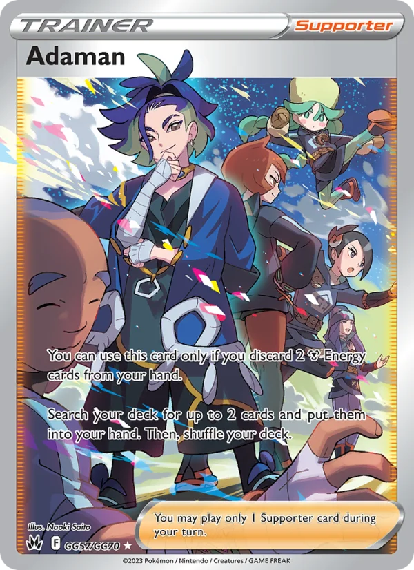 Damon Zenit Regale carta Pokémon italiana GG