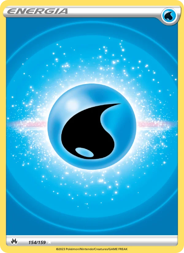 Energia Acqua Zenit Regale carta Pokémon italiana UR